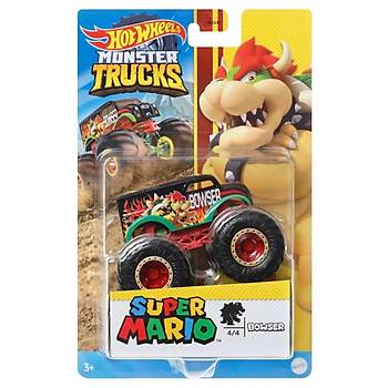 Hot Wheels Monster Trucks 1:64 Super Mario Temal Arabalar Browser