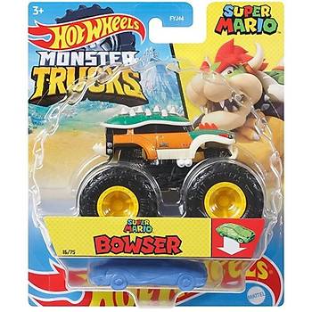 Hot Wheels Monster Trucks Arabalar 1:64 Super Mario Bowser