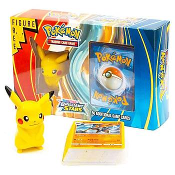 Pokemon Trading Card Sword & Shield Brilliant Stars ve Pokemon Figr Pikachu
