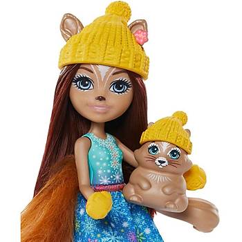 Enchantimals Sharlotte Squirrel & Walnut Arkadam Kardan Adam