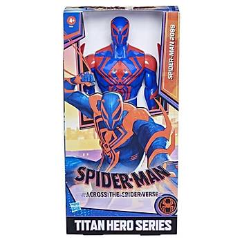 Marvel Spider-Man Spider Verse Titan Hero Serisi zel Figr 30 Cm Figr Spiderman 2099