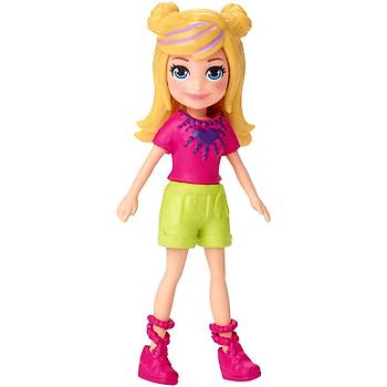 Polly Pocket ve Kyafetleri Oyun Seti Mor Pembe Elbiseli