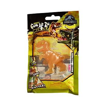 Goojitzu Mini Jurassic World Tekli Figr T-Rex Amber