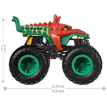 Hot Wheels Monster Trucks Arabalar 1:64 Battle Cat