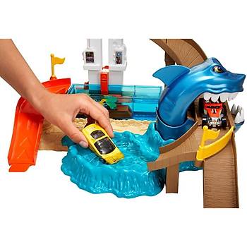 Hot Wheels Renk Deitiren Aralar Sharky Yar Seti