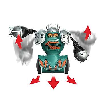 Ycoo Uzaktan Kumandal Robot Robo Kombat Tekli Sava Robotu Viking Edition Yeil