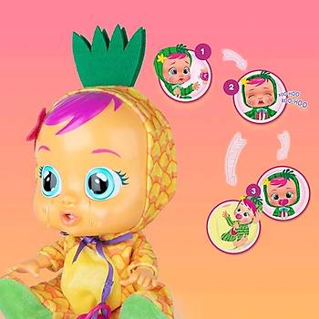 Cry Babies Alayan Bebekler Tutti Frutti Ananas Temal Pia