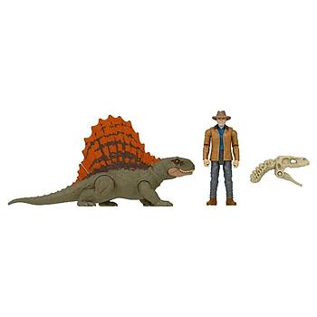 Jurassic World Karakter ve Dinozor Figr Paketi Dr. Alan Grant & Dimetrodon