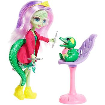 Enchantimals Andie Alligator & Marshy Oyun Seti Güler Yüzlü Dişçi