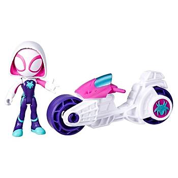 Spidey and His Amazing Friends Motosikletli Ghost-Spider