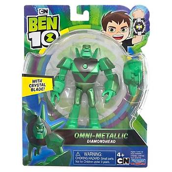 Ben 10 Aksiyon Figrleri Omni-Metallic Diamondhead