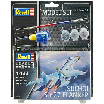 Revell 1:144 Suchoi-27 Flanker Model Set Uak