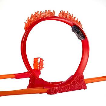 Hot Wheels Track Builder Alev Temal Akrobasi Seti
