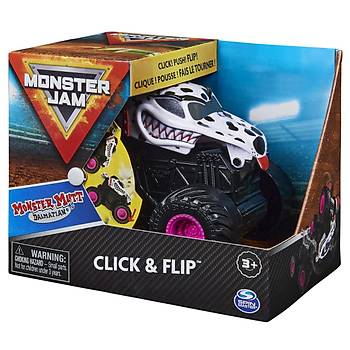 Monster Jam 1:43 Tkla ve evir Serisi Monster Mutt Dalmatian