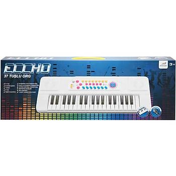 Eccho Mikrofonlu Elektronik Org 37 Tulu Beyaz