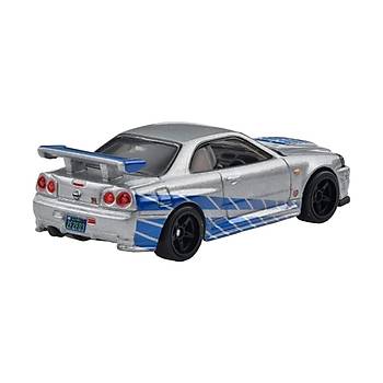 Hot Wheels Premium Gsteri Dnyas Fast & Furious Nissan Skyline GT-R (BNR34)