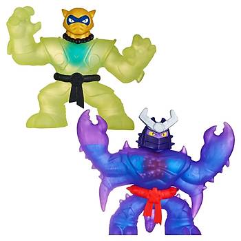 Goojitzu 2'li Figr Gooshifter Renk Deitiren Liquid Gold Pantaro vs Shadow Orb Scorpius