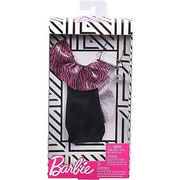 Barbie'nin Son Moda Kyafetleri Pembe Desenli Elbise