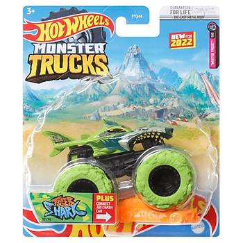 Hot Wheels Monster Trucks Arabalar 1:64 Tiger Shark