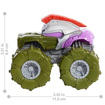 Hot Wheels Monster Trucks 1:43 ek Brak Arabalar Marvel Hulk