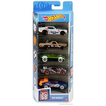 Hot Wheels 5'li Araba Seti Hw Sports