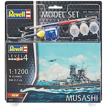 Revell 1:1200 Musashi Model Set Gemi