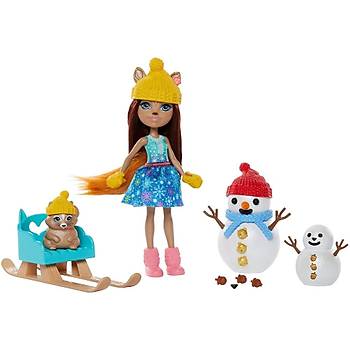 Enchantimals Sharlotte Squirrel & Walnut Arkadam Kardan Adam