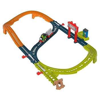 Thomas ve Arkadaşları Tren Seti Thomas'ın Ahşap Köprülü Teslimat Yolu