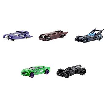 Hot Wheels 5'li Set Batman Temal Arabalar HDG89-979D