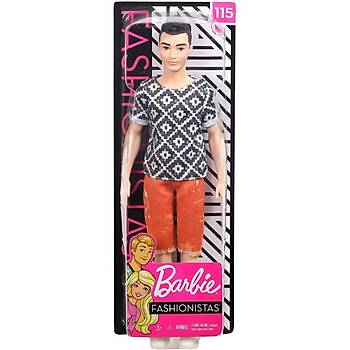Barbie Ken Fashionistas Bebek Model 115