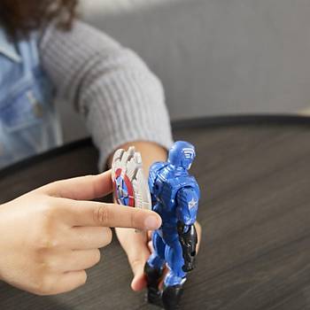 Avengers Mech Strike Captain America Figr ve Aksesuar