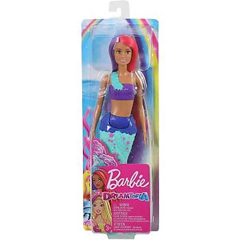 Barbie Dreamtopia Denizkz Bebekler Koyu Tenli Mavi Pembe Sal