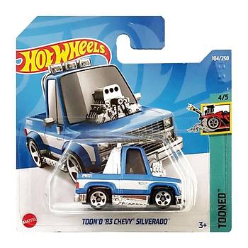 Hot Wheels 1:64 Tekli Arabalar 2022 104/250 Tooned Toon'd '83 Chevy Silverado