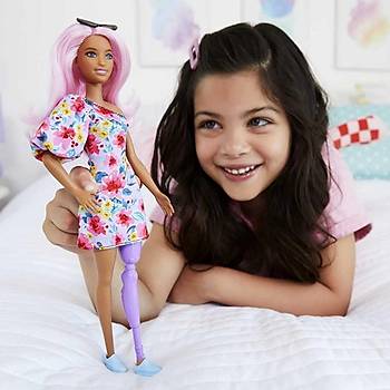 Barbie Büyüleyici Parti Bebekleri Tek Omuz Elbiseli