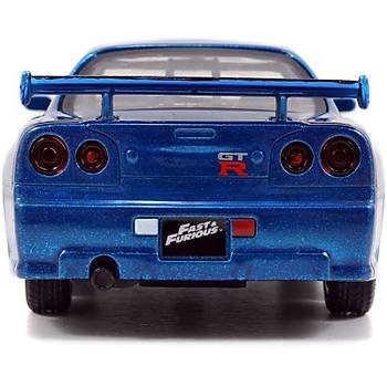Jada 1:32 Fast & Furious Brain's Nissan Skyline Gt-R (BNR34)