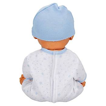 Bebelou Yemek Zaman Sesli Bebek Seti 35 Cm Mavi