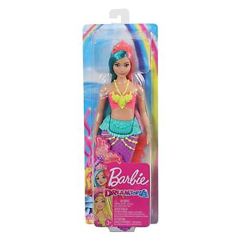 Barbie Dreamtopia Denizkızı Bebekler Açık Tenli Mavi Pembe Saçlı