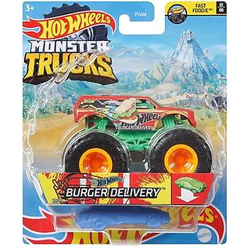 Hot Wheels Monster Trucks Arabalar 1:64 Burger Delivery