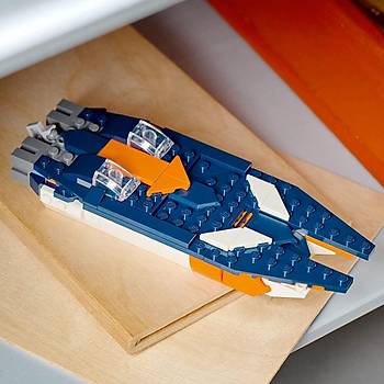 LEGO Creator 3' 1 Arada Spersonik Jet