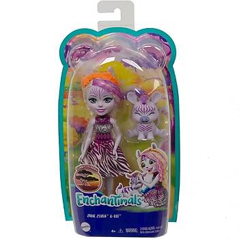 Enchantimals Zadie Zebra & Ref