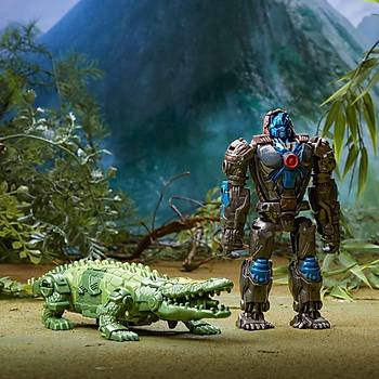 Transformers Rise Of The Beasts kili Figr Optimus Primal & Skullcruncher