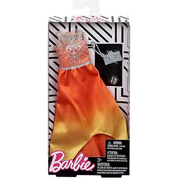 Barbie'nin Son Moda Kyafetleri Turuncu Sar Elbise