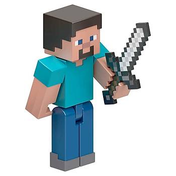 Minecraft Aksesuarl Figrler Steve