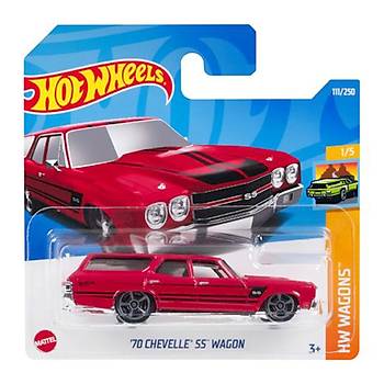 Hot Wheels 1:64 Tekli Arabalar 2022 111/250 Hw Wagons '70 Chevelle SS Wagon