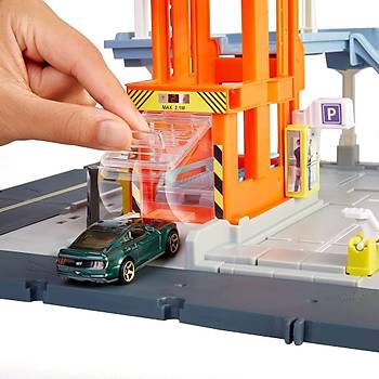 Matchbox Aksiyon Srcleri Oyun Seti Ikl ve Sesli Park ve Oyun Garaj
