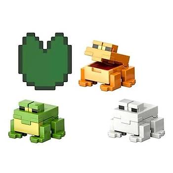 Minecraft Aksesuarlı Figürler Kurbağalar