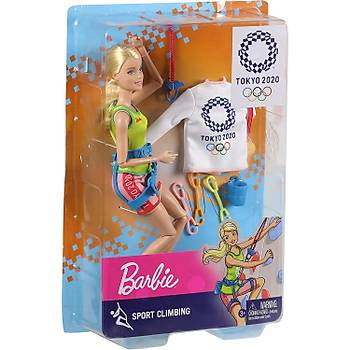 Barbie Olimpiyat Bebekleri Tımanışçı Bebek