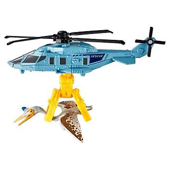 Matchbox Jurassic World Dinozor Tayc Aralar Quetzal Helikopter