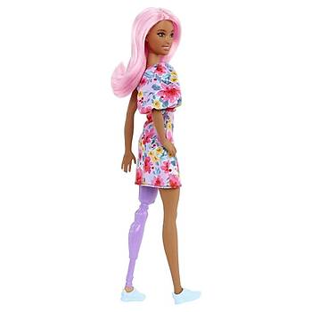 Barbie Byleyici Parti Bebekleri Tek Omuz Elbiseli