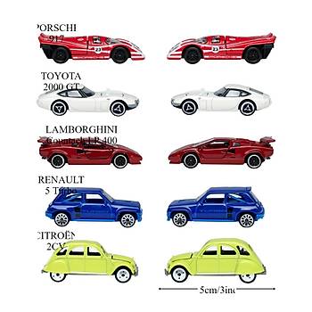 Majorette 1:64 Giftpack 5'li Arabalar Serisi Vintage